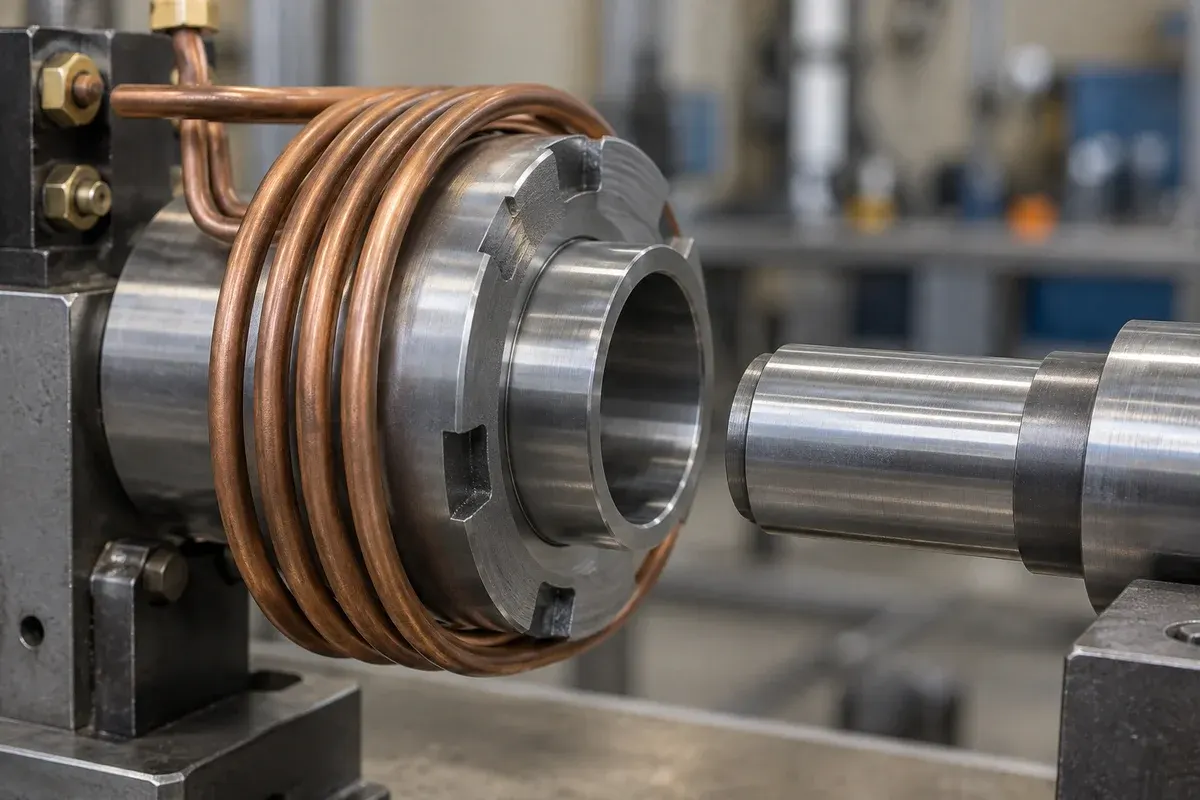 Illustration of shrink fitting