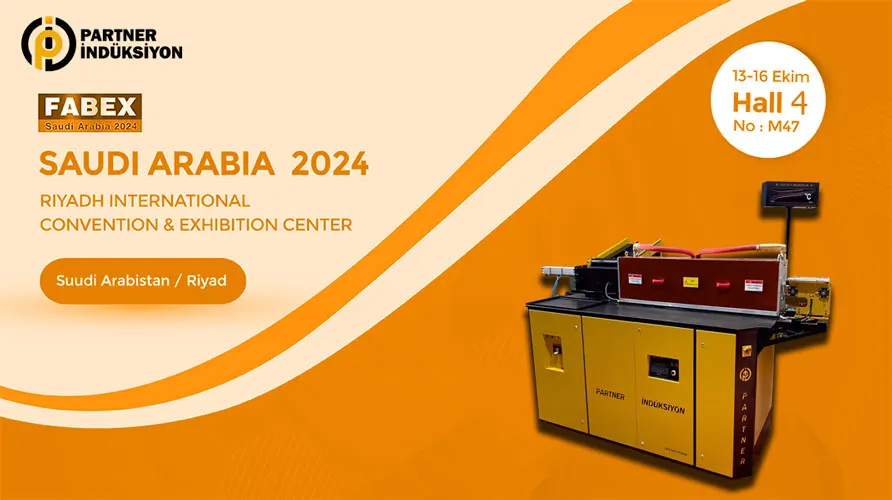 Partner İndüksiyon Olarak Fabex 2024 Suudi Arabistan Fuarına katıldık.