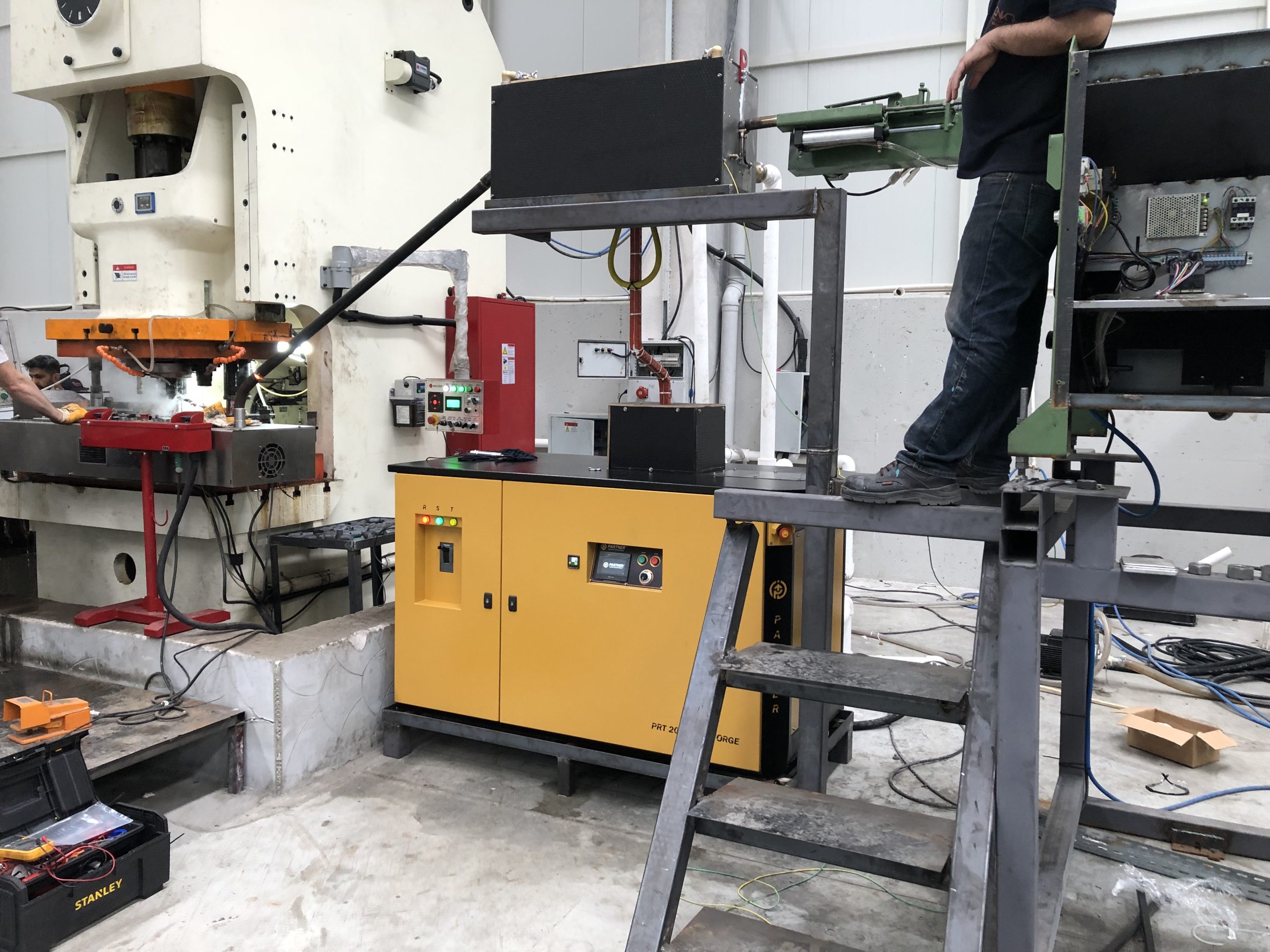 Partner induction heating system
