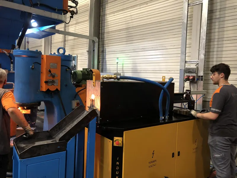 PRT 400 FORGE Current-Fed Induction Heating System